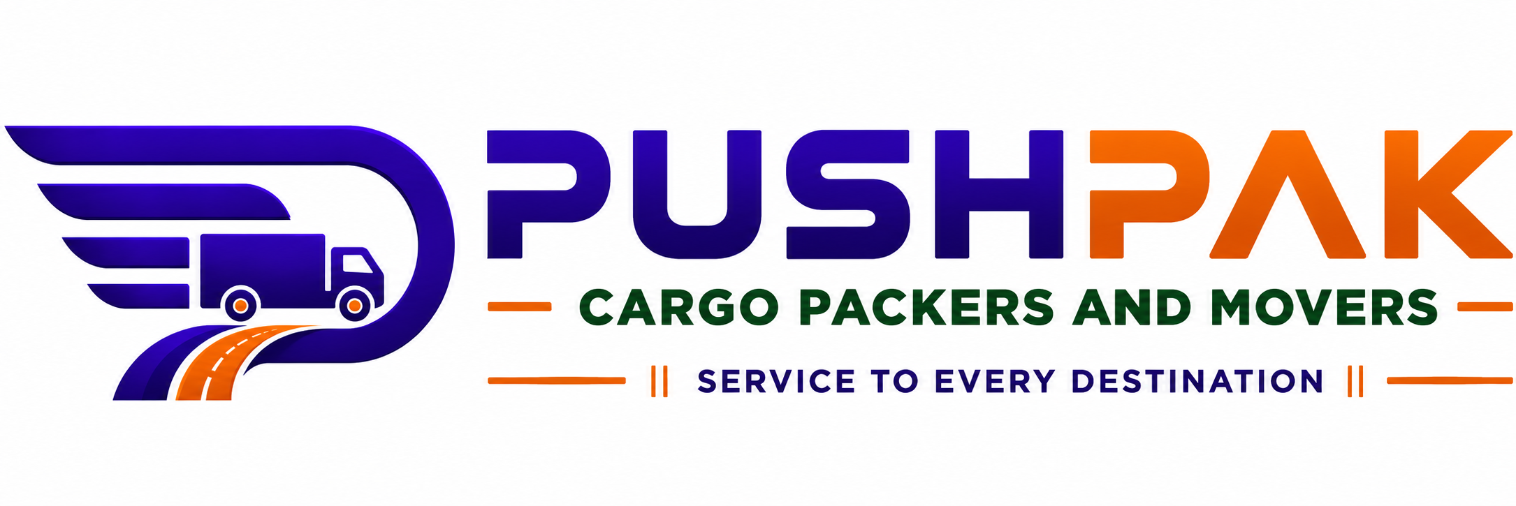 Pushpak Cargo Packers and Movers Logo